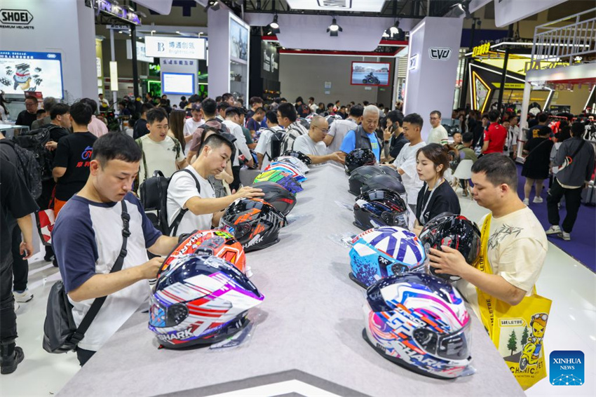 24ª Exposição Internacional de Comércio de Motocicletas da China é realizada em Chongqing
