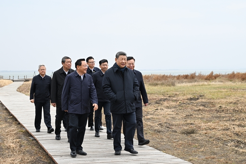 Xi Jinping enfatiza prioridade à conservação ecológica e busca do desenvolvimento verde